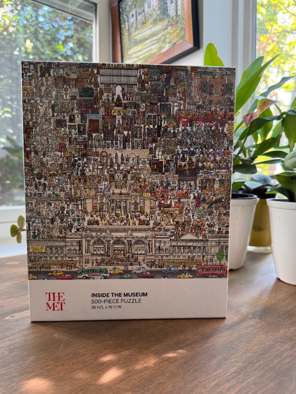 The Met Inside the Museum 500 Piece Puzzle Factory Sealed